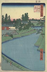 Kojimachi and the Benkei Moat at Soto Sakurada, no. 66 from the series One-hundred Views of Famous Places in Edo