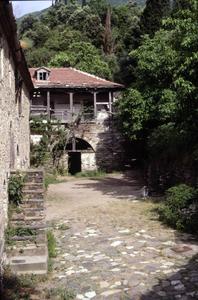 Stables at Konstamonitou Monastery