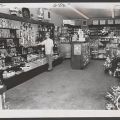 Interior of newly remodeled drugstore