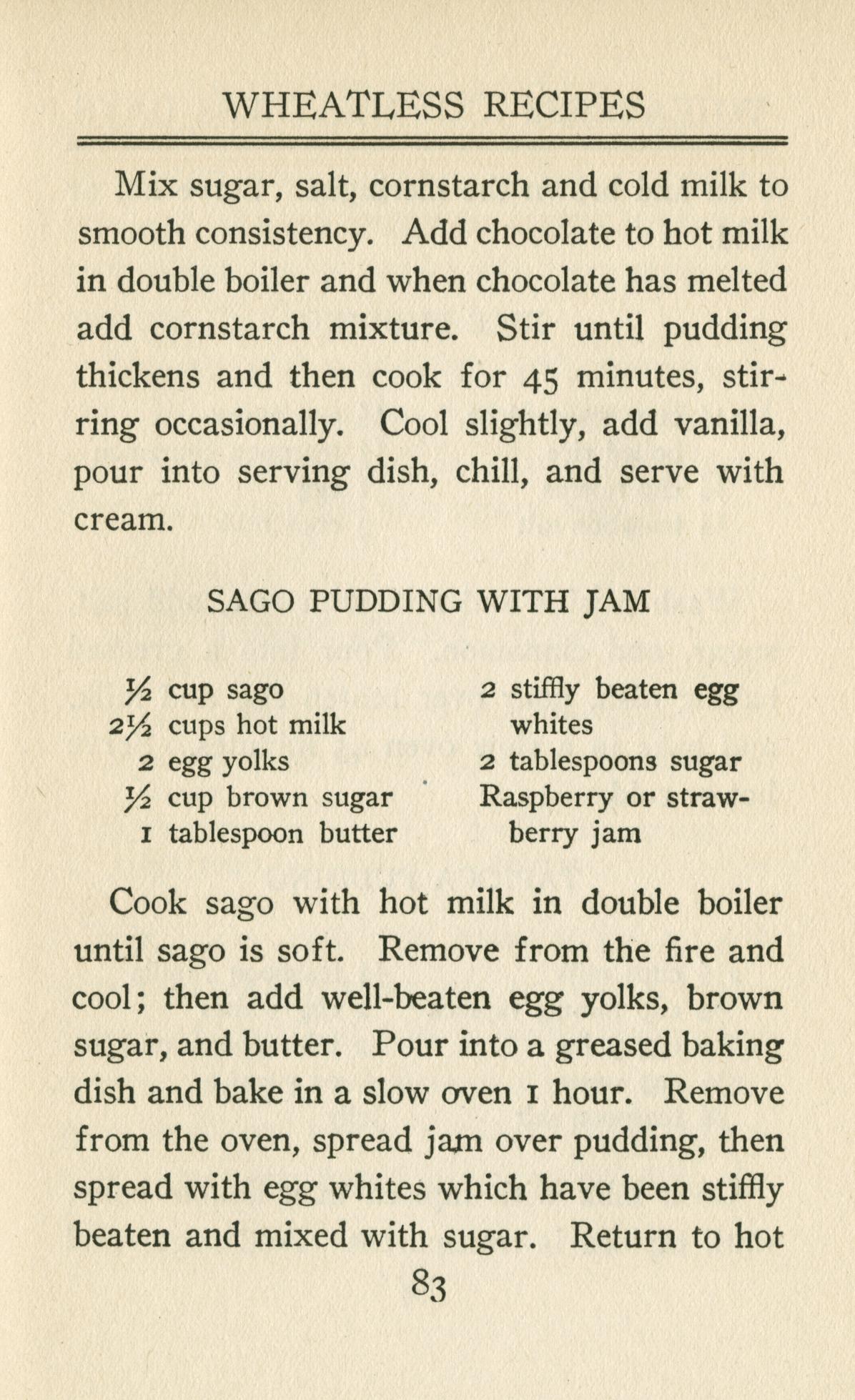 Wheatless and meatless days Full view UWDC UWMadison Libraries