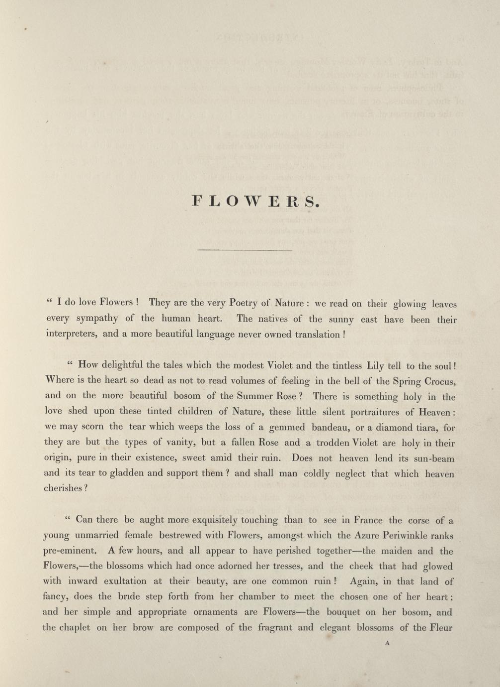 The Beauties Of Flora With Botanic And Poetic Illustrations Being A Selection Of Flowers