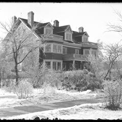 G. A. Yule residence - snow in January