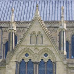 Salisbury Cathedral nave north porch
