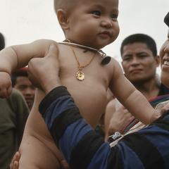Refugee baby