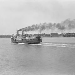 Passenger Steamer on Detroit River