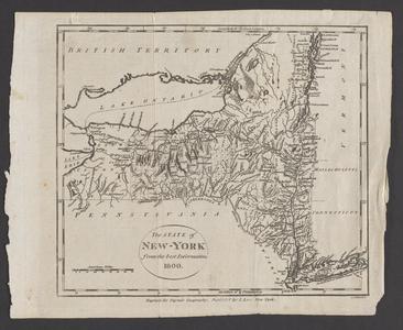 The State of New York  : from the best information, 1800
