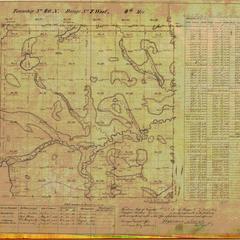 [Public Land Survey System map: Wisconsin Township 40 North, Range 07 West]