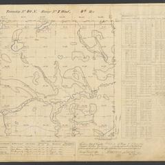 [Public Land Survey System map: Wisconsin Township 40 North, Range 07 West]