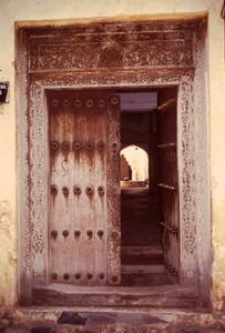 Carved Swahili Door