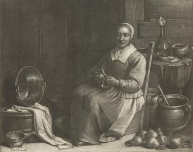 A Woman Peeling Apples (L'Eplucheuse de Pommes)