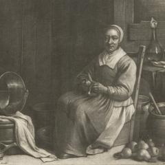 A Woman Peeling Apples (L'Eplucheuse de Pommes)