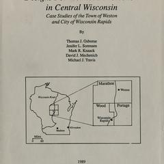 Appendix to Designs for wellhead protection in central Wisconsin : case studies of the town of Weston and city of Wisconsin Rapids