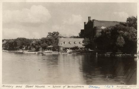 Boat House postcard