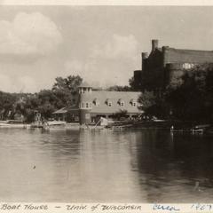 Boat House postcard