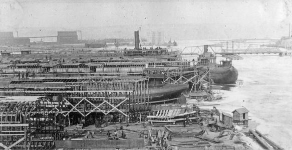 Construction of Whaleback Vessels