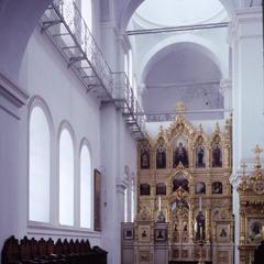 Interior of the Kyriakon at Prophet Elias
