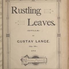 Rustling leaves
