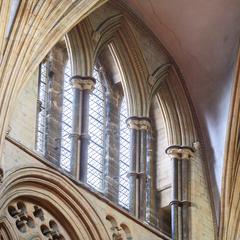 Lincoln Cathedral nave north clerestory