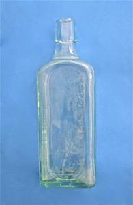 Cardui glass medicine bottle