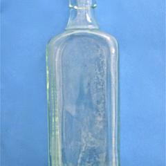 Cardui glass medicine bottle
