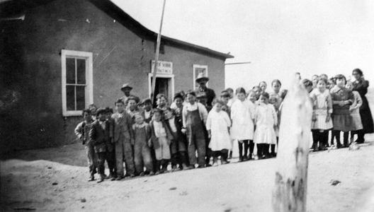 Group of public school students in Southwest