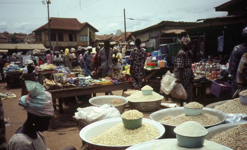 Food at Ilesa market