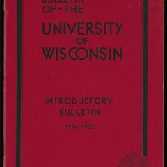Introductory bulletin 1934-35