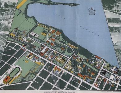 Campus map, 1948