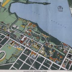 Campus map, 1948
