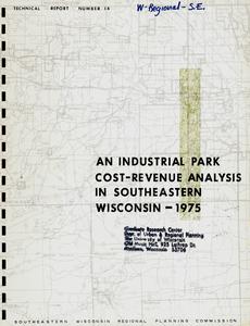 An industrial park cost-revenue analysis in southeastern Wisconsin--1975