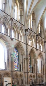 Lincoln Cathedral southwest transept west wall