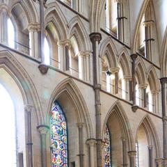 Lincoln Cathedral southwest transept west wall