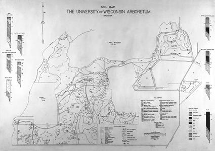 Soils Map, The University of Wisconsin Arboretum (Truog)