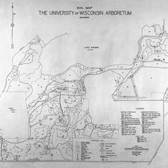 Soils Map, The University of Wisconsin Arboretum (Truog)