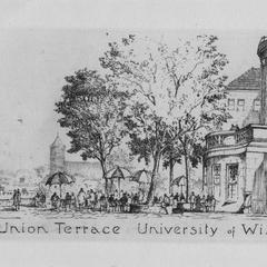 Terrace, postcard 1937