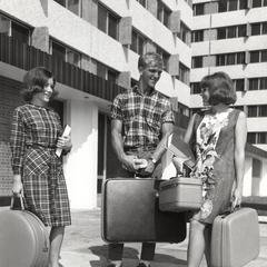 Moving into Witte Hall, 1964