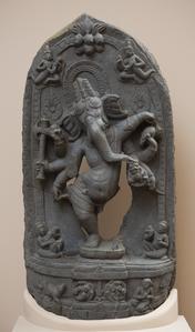 Dancing Ganeśa, the Elephant-Headed God