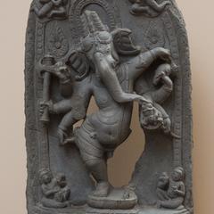 Dancing Ganeśa, the Elephant-Headed God