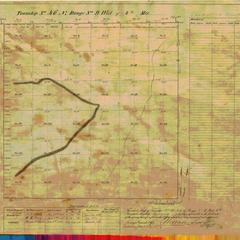 [Public Land Survey System map: Wisconsin Township 46 North, Range 09 West]