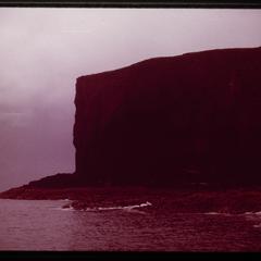 Sea cliffs, the Isle of Staffa, the Inner Hebrides