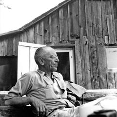 Aldo Leopold at the shack