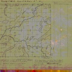 [Public Land Survey System map: Wisconsin Township 34 North, Range 02 West]
