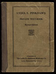 Lydia E. Pinkham's private text-book