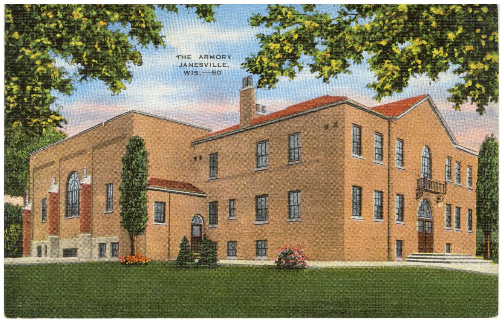 ‎Janesville Armory UWDC UWMadison Libraries