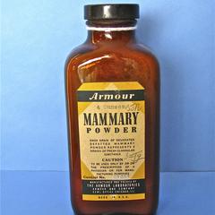 Armour mammary powder