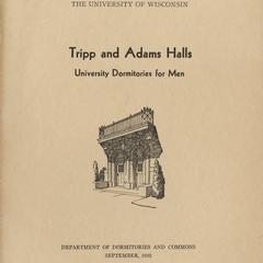 Tripp and Adams Halls : University dormitories for men