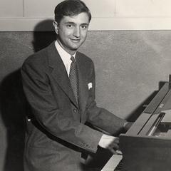 Don Voegeli at the piano