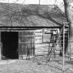 Woodshed and summer kitchen (with oven) - rebuilt after fire ca.1966