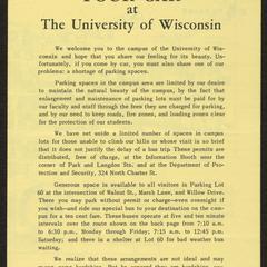 UW-Madison Archives Memorabilia Collection. I-4/13, Box 18