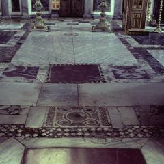 Catholicon floor at the Great Lavra